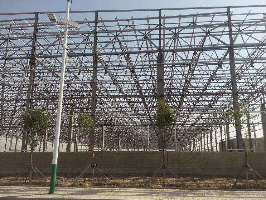 张家港汽车工业厂房网架